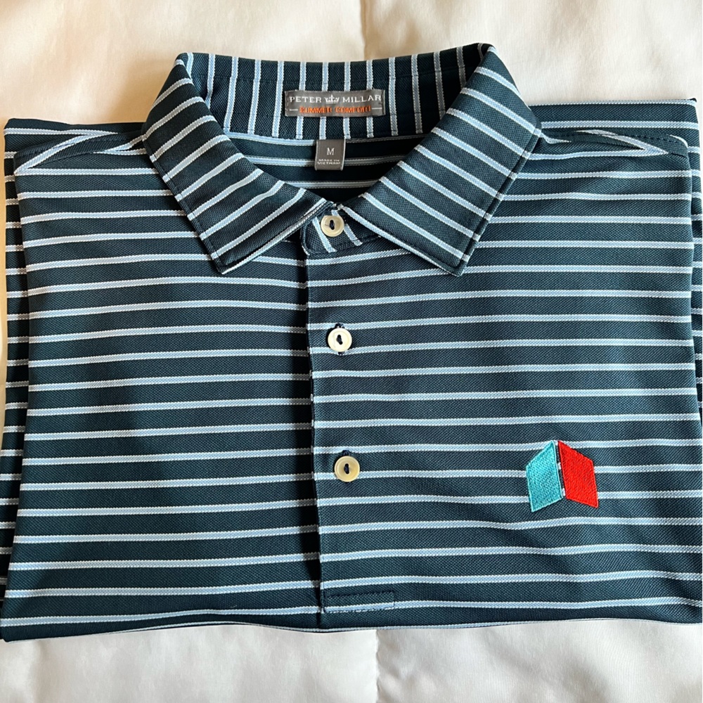 Peter Millar Summer Comfort Polo (with company logo)